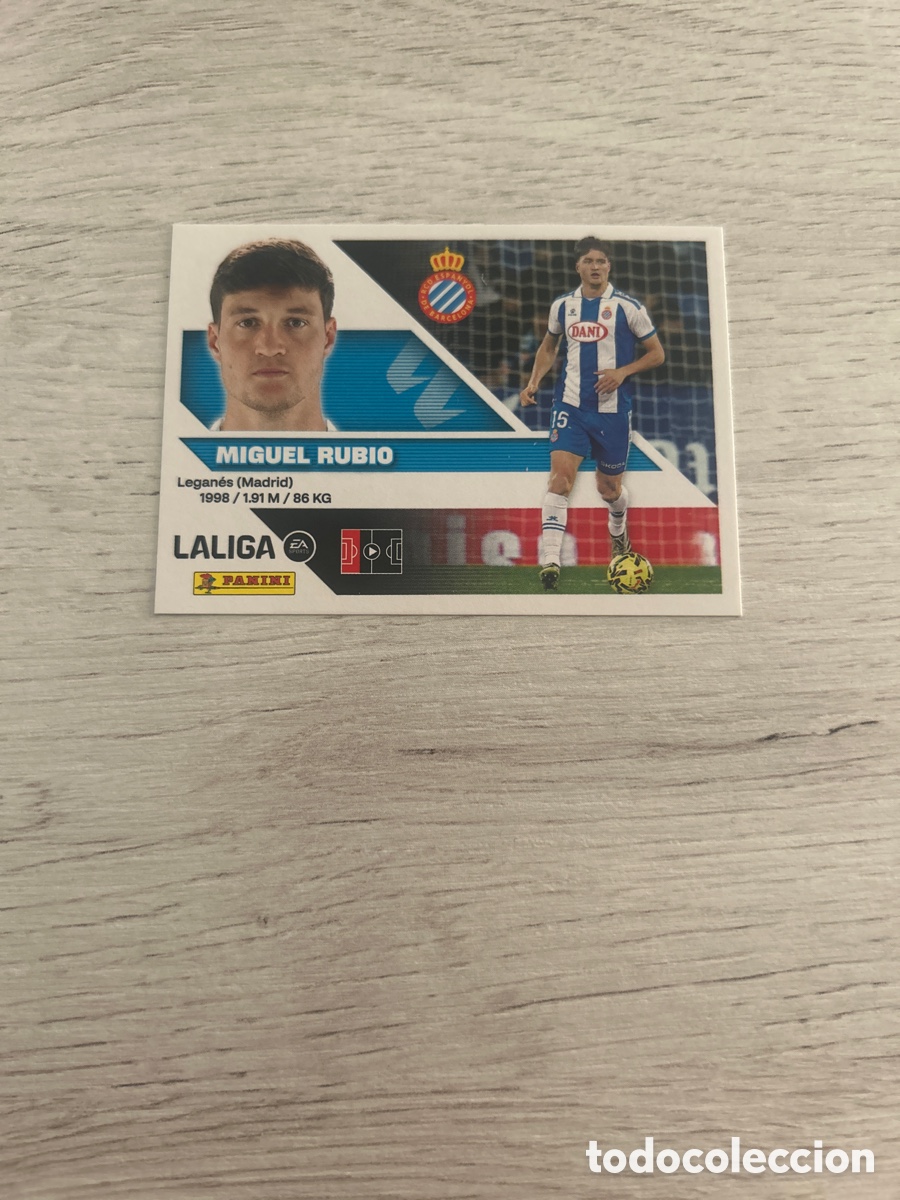 Cromos de f&uacute;tbol: Miguel Rubio 9 Espanyol Liga Este 2026/27 26-27 Panini