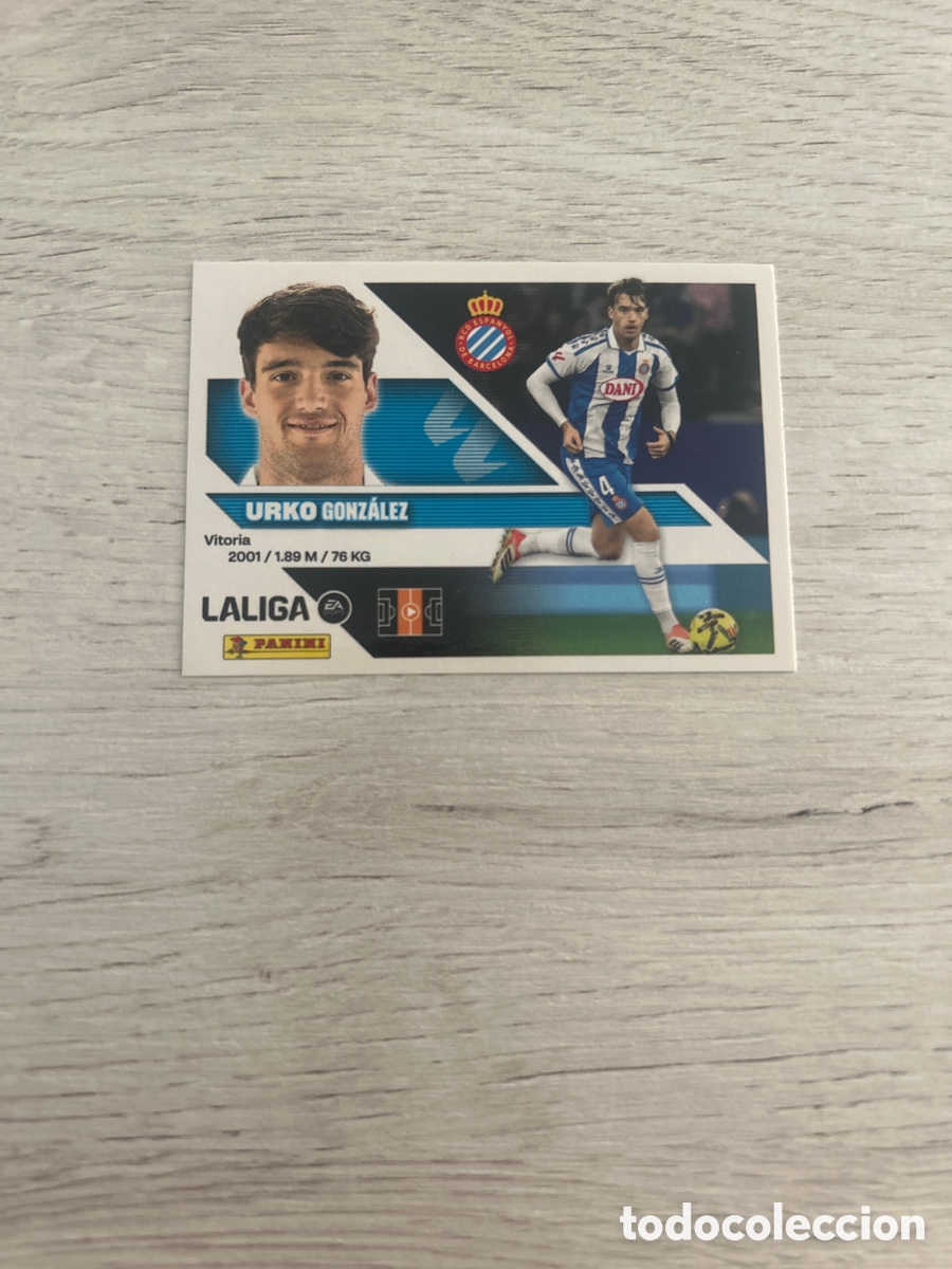 Cromos de f&uacute;tbol: Urko 12 Espanyol Liga Este 2026/27 26-27 Panini