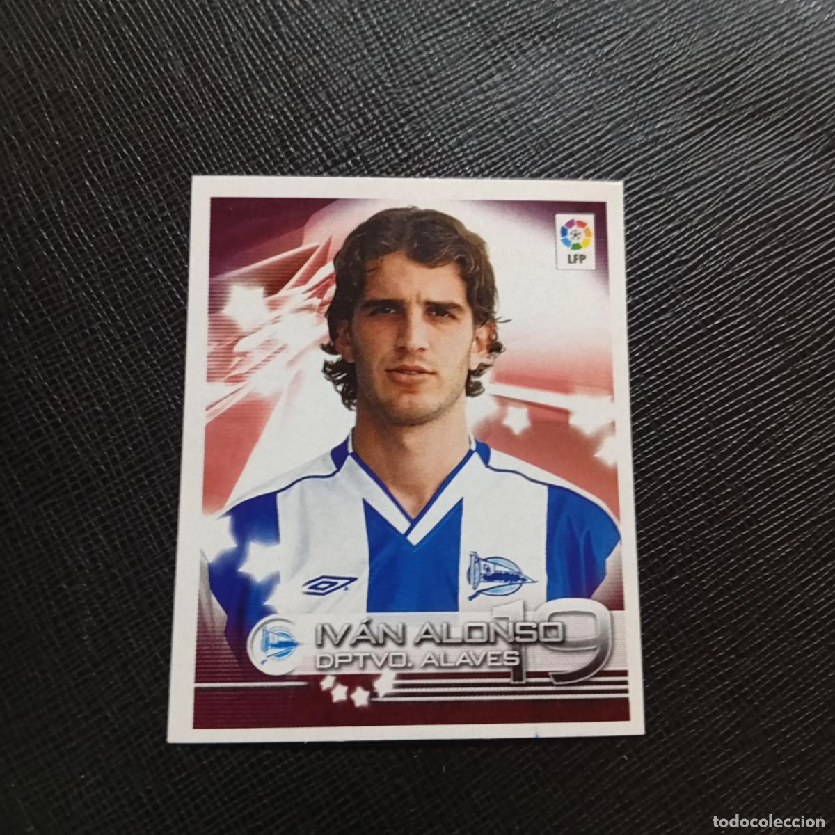 Cromos de f&uacute;tbol: 62 IVAN ALONSO ALAVES PANINI 02 03 SUPERLIGA CROMO FUTBOL LIGA 2002 2003 - SIN PEGAR - A203 PG118
