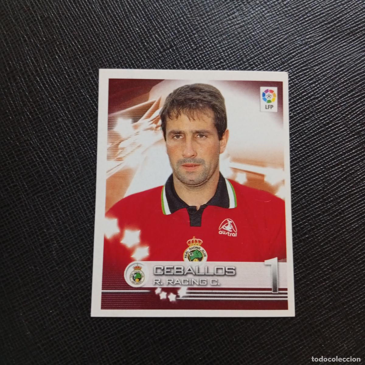 Cromos de f&uacute;tbol: 253 CEBALLOS RACING PANINI 02 03 SUPERLIGA CROMO FUTBOL LIGA 2002 2003 - SIN PEGAR - A203 PG118