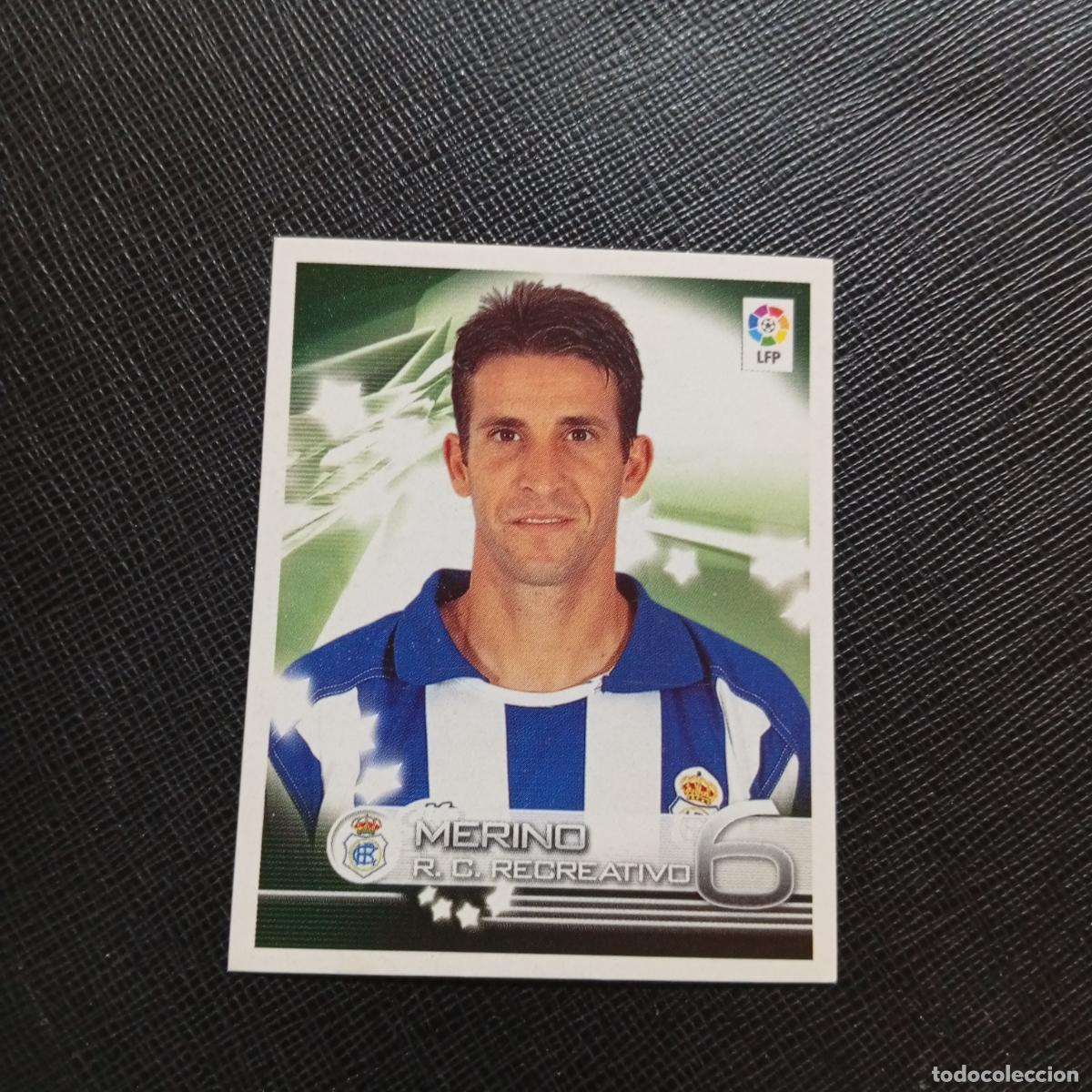 Cromos de f&uacute;tbol: 297 MERINO RECREATIVO PANINI 02 03 SUPERLIGA CROMO FUTBOL LIGA 2002 2003 - SIN PEGAR - A203 PG118