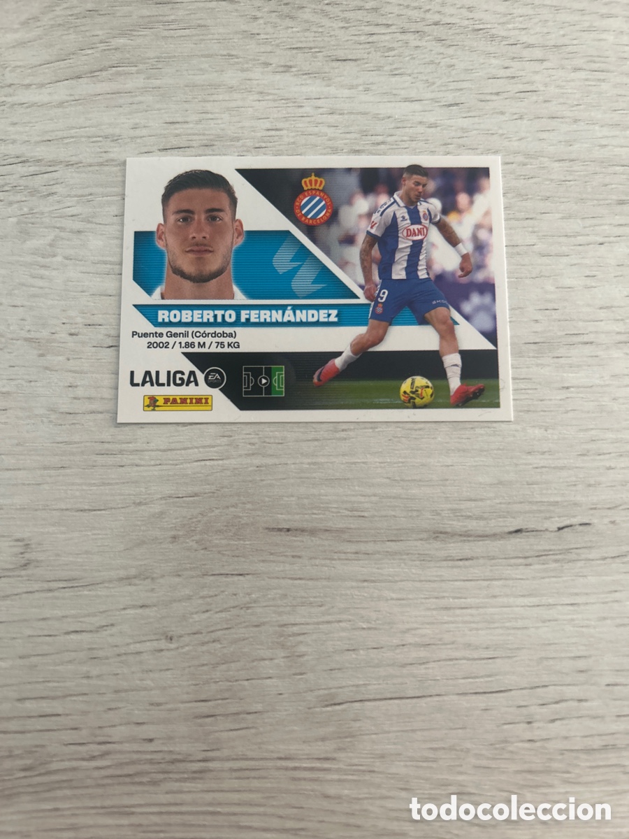 Fu&szlig;ball-Sticker: Roberto Fern&aacute;ndez 20 Espanyol Liga Este 2026/27 26-27 Panini