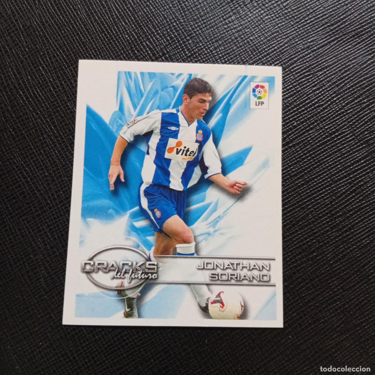 Fu&szlig;ball-Sticker: 396 JONATHAN SORIANO ESPA&Ntilde;OL PANINI 02 03 SUPERLIGA CROMO FUTBOL 2002 2003 - SIN PEGAR - A203 PG136