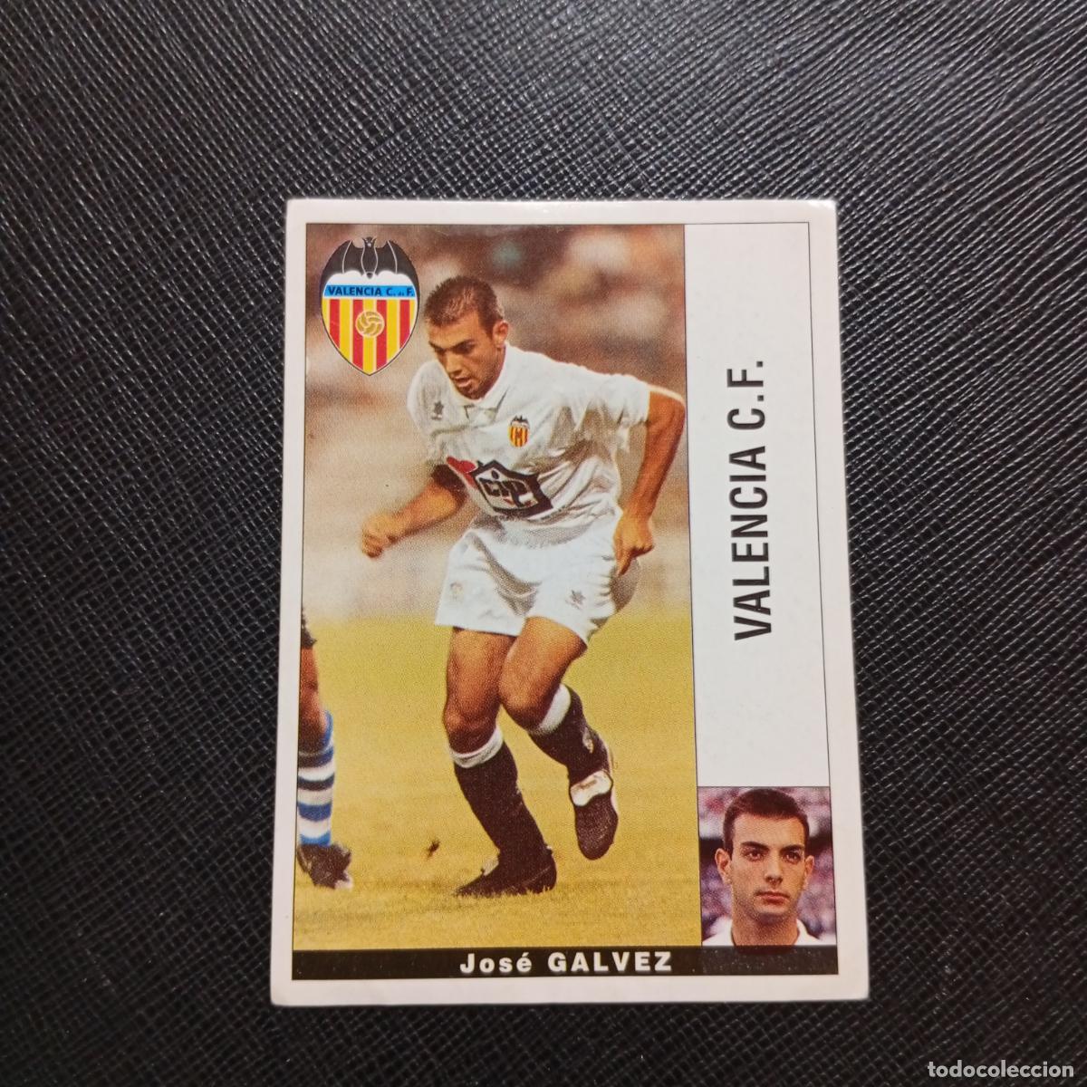 Fu&szlig;ball-Sticker: GALVEZ VALENCIA PANINI 95 96 CROMO FUTBOL LIGA 1995 1996 - SIN PEGAR - A203 PG154