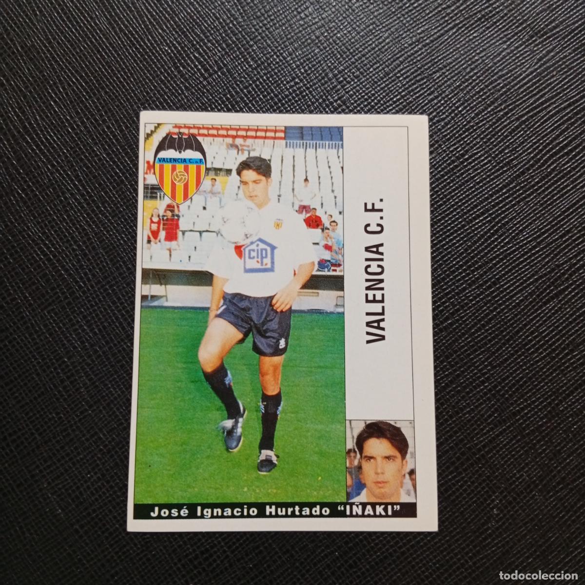 Fu&szlig;ball-Sticker: I&Ntilde;AKI VALENCIA PANINI 95 96 CROMO FUTBOL LIGA 1995 1996 - SIN PEGAR - A203 PG163