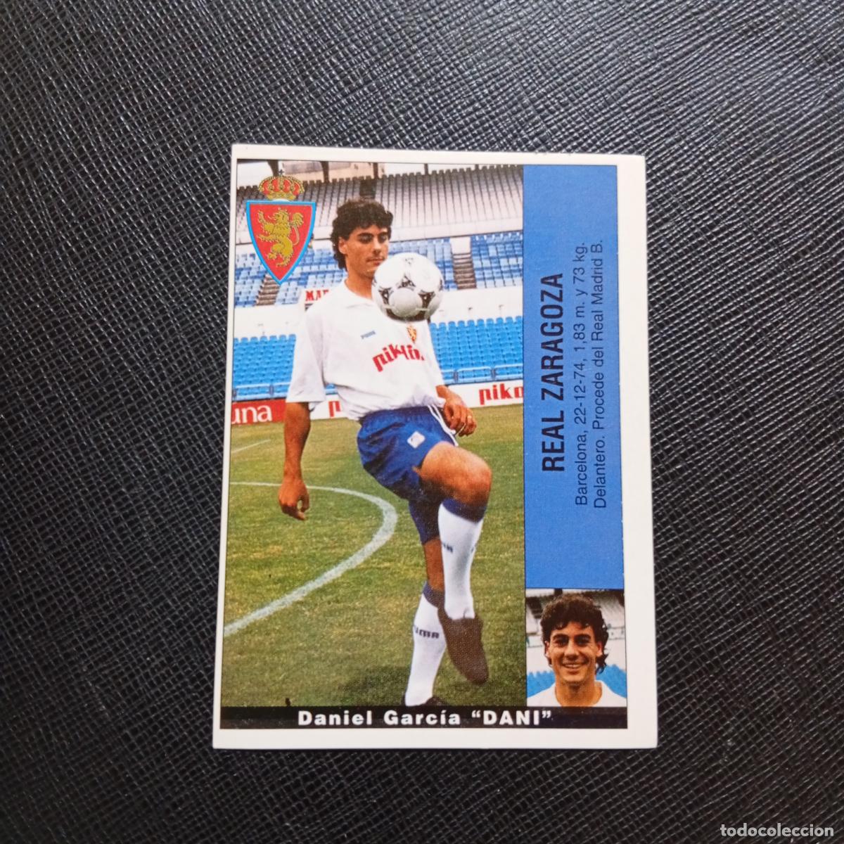 Cromos de f&uacute;tbol: DANI ZARAGOZA PANINI 95 96 CROMO FUTBOL LIGA 1995 1996 - SIN PEGAR - A203 PG163
