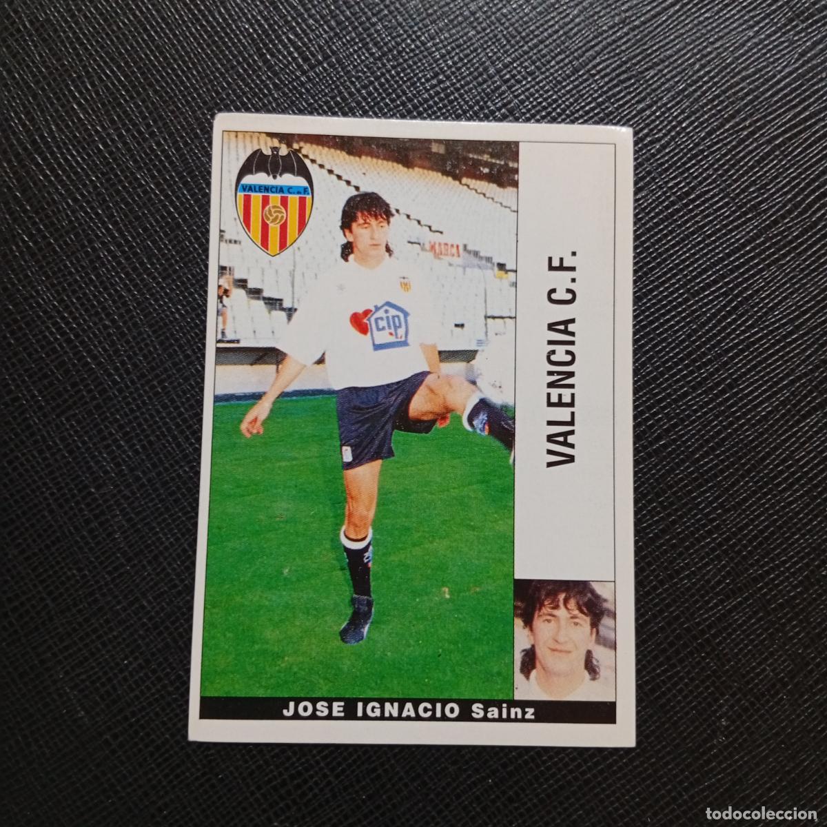 Cromos de f&uacute;tbol: JOSE IGNACIO VALENCIA PANINI 95 96 CROMO FUTBOL LIGA 1995 1996 - SIN PEGAR - A203 PG163