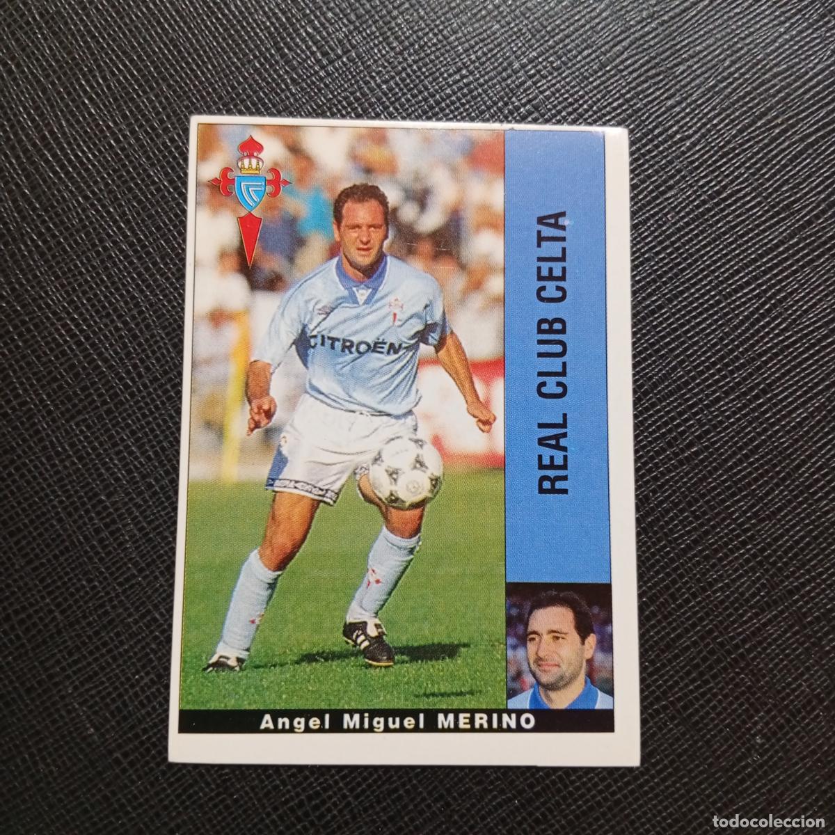 Cromos de f&uacute;tbol: MERINO CELTA PANINI 95 96 CROMO FUTBOL LIGA 1995 1996 - SIN PEGAR - A203 PG181