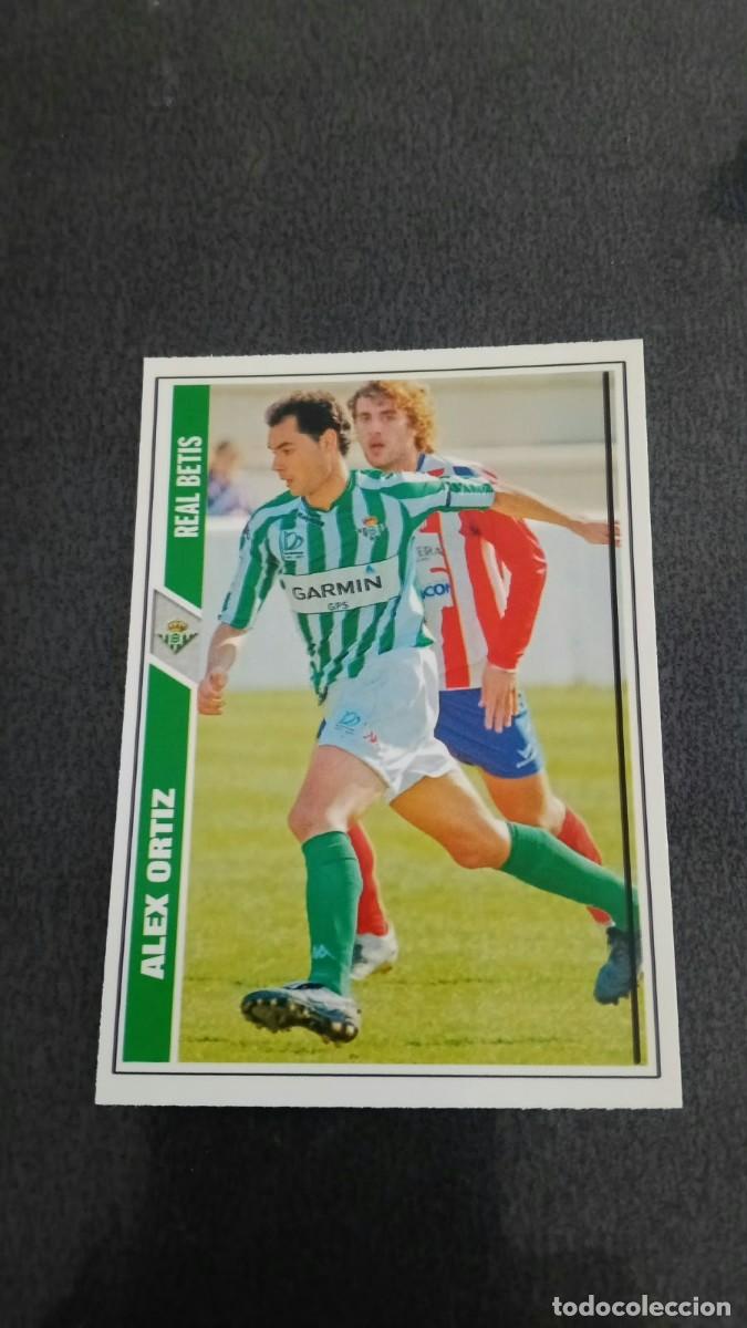 Cromos de f&uacute;tbol: Mundicromo 07 08 2007 2008 Fichas Liga Alex Ortiz +1195 Betis