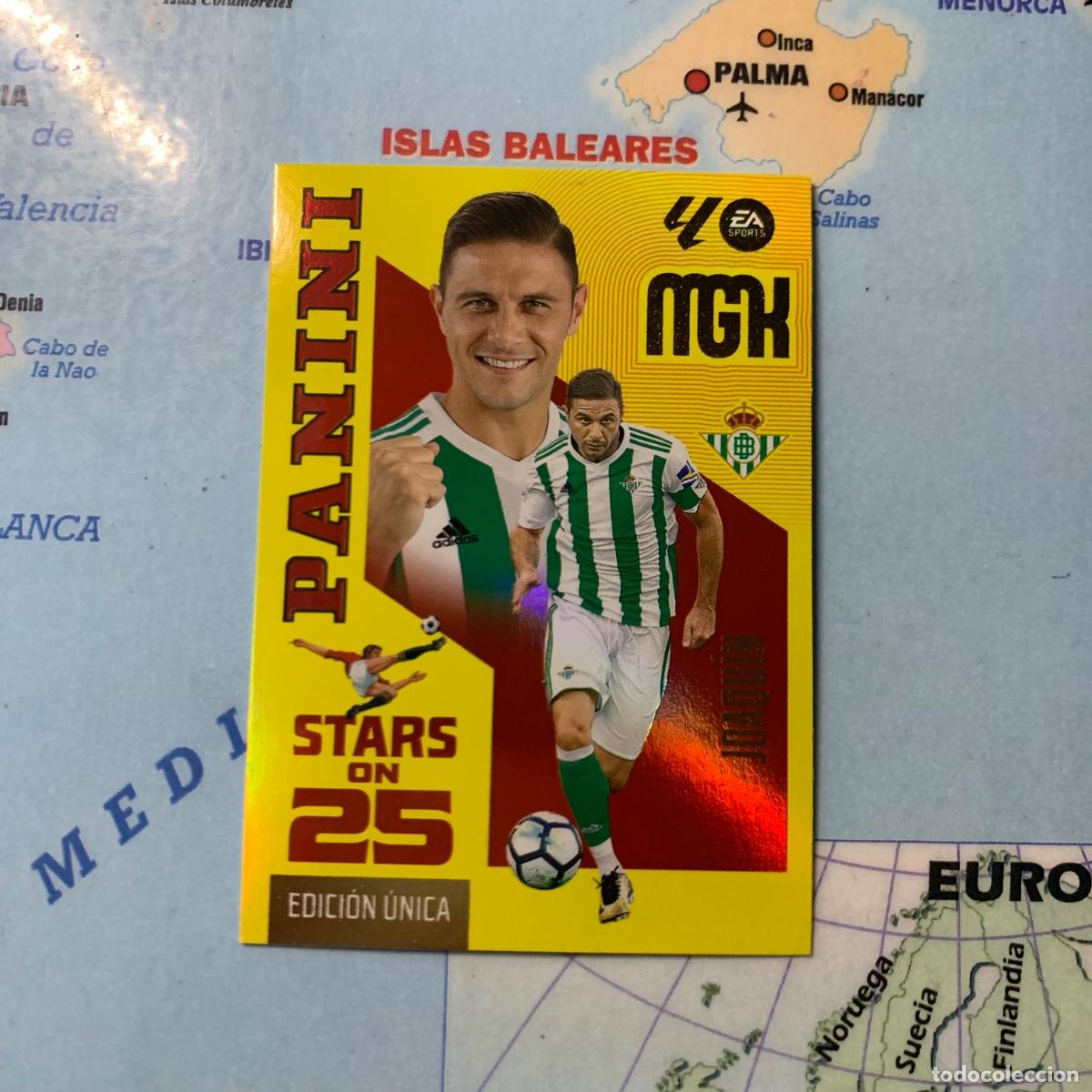 Cromos de f&uacute;tbol: Joaquin n&uacute;mero 431 serie on Stars On 25 Del Betis megacracks 26-27 2026-2027