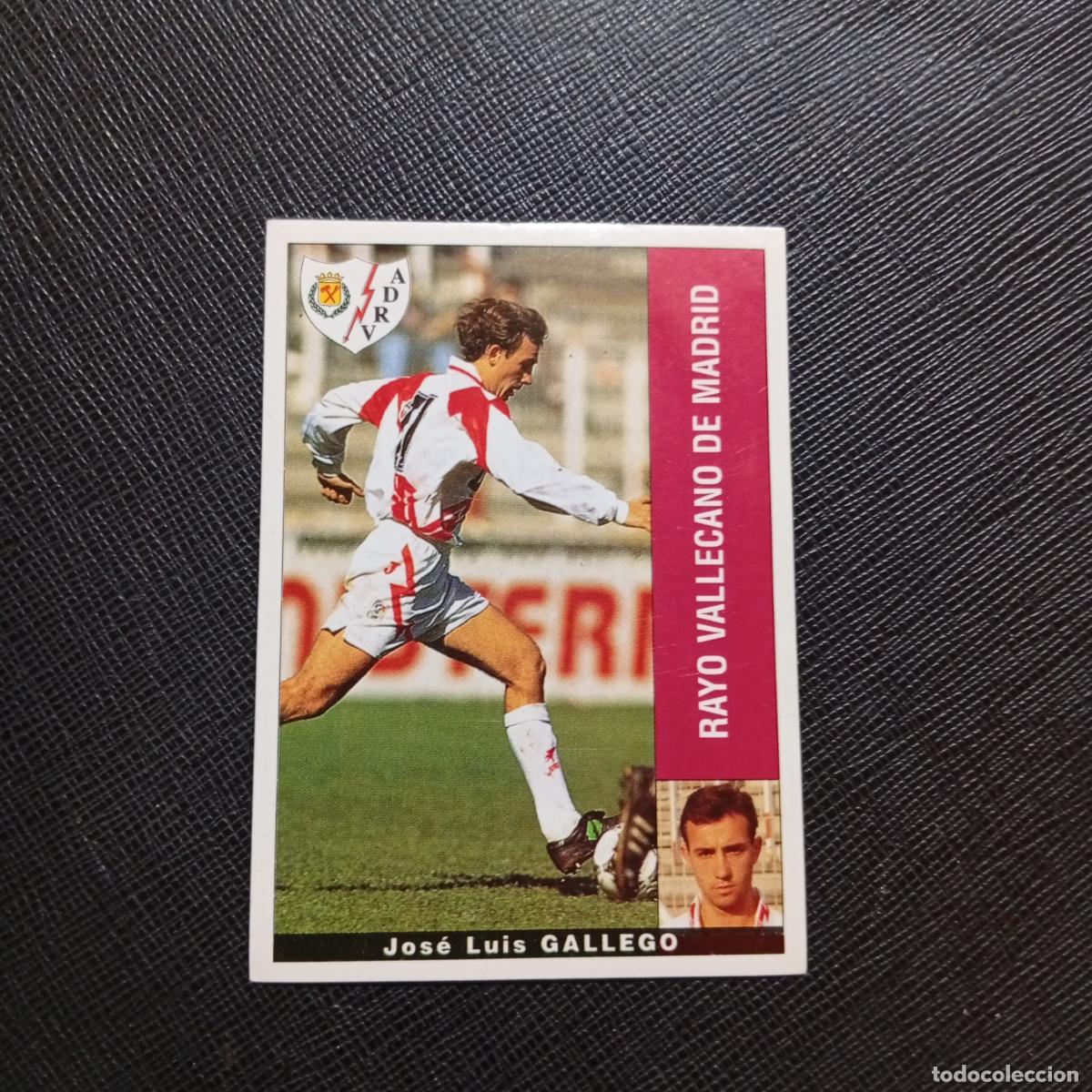 Cromos de f&uacute;tbol: GALLEGO RAYO VALLECANO PANINI 95 96 CROMO FUTBOL LIGA 1995 1996 - SIN PEGAR - A203 PG190