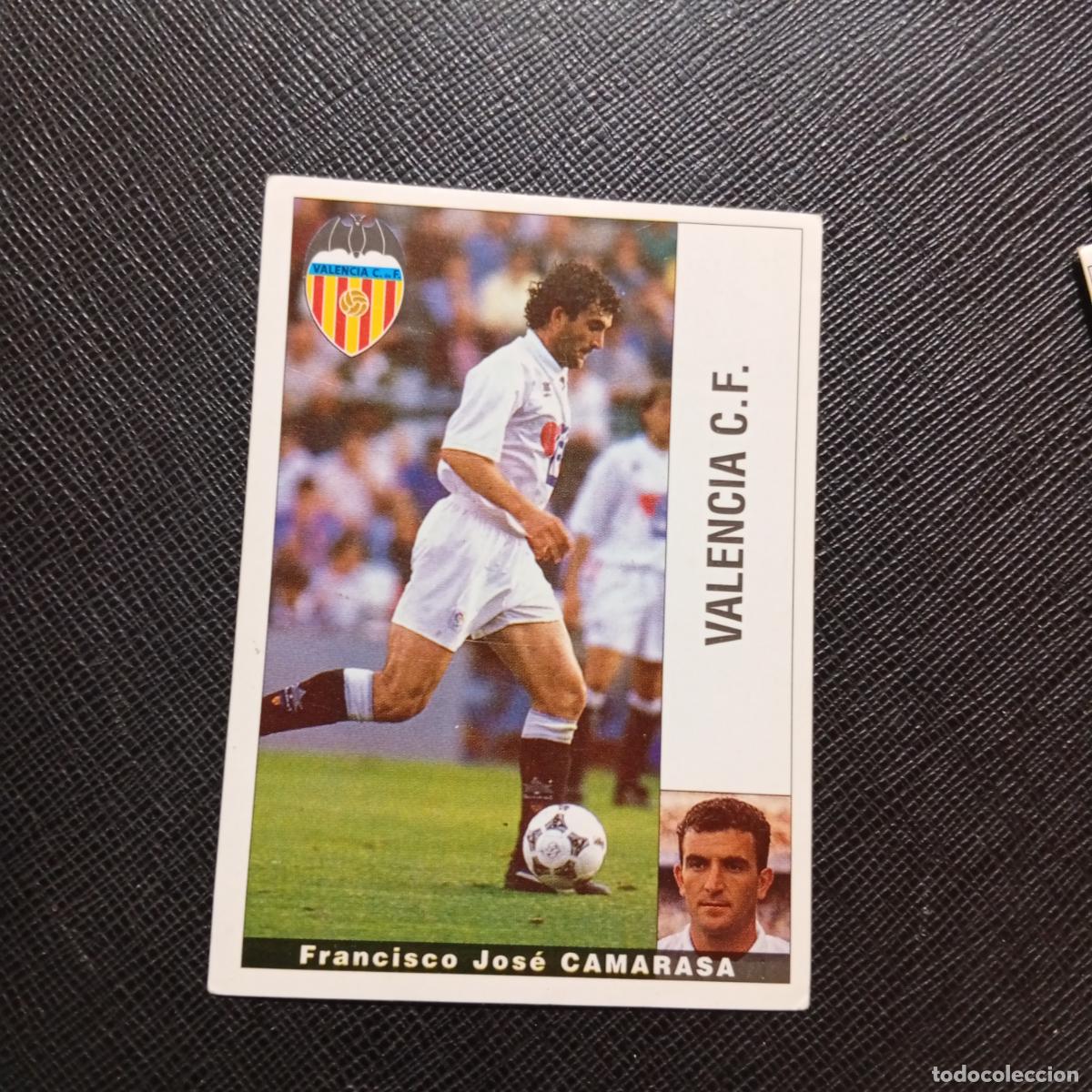 Cromos de f&uacute;tbol: CAMARASA VALENCIA PANINI 95 96 CROMO FUTBOL LIGA 1995 1996 - SIN PEGAR - A203 PG199
