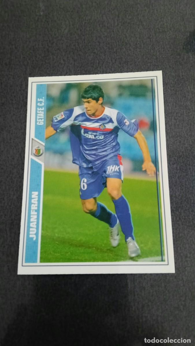 Cromos de f&uacute;tbol: Mundicromo 07 08 2007 2008 Fichas Liga Juanfran +1179 Getafe