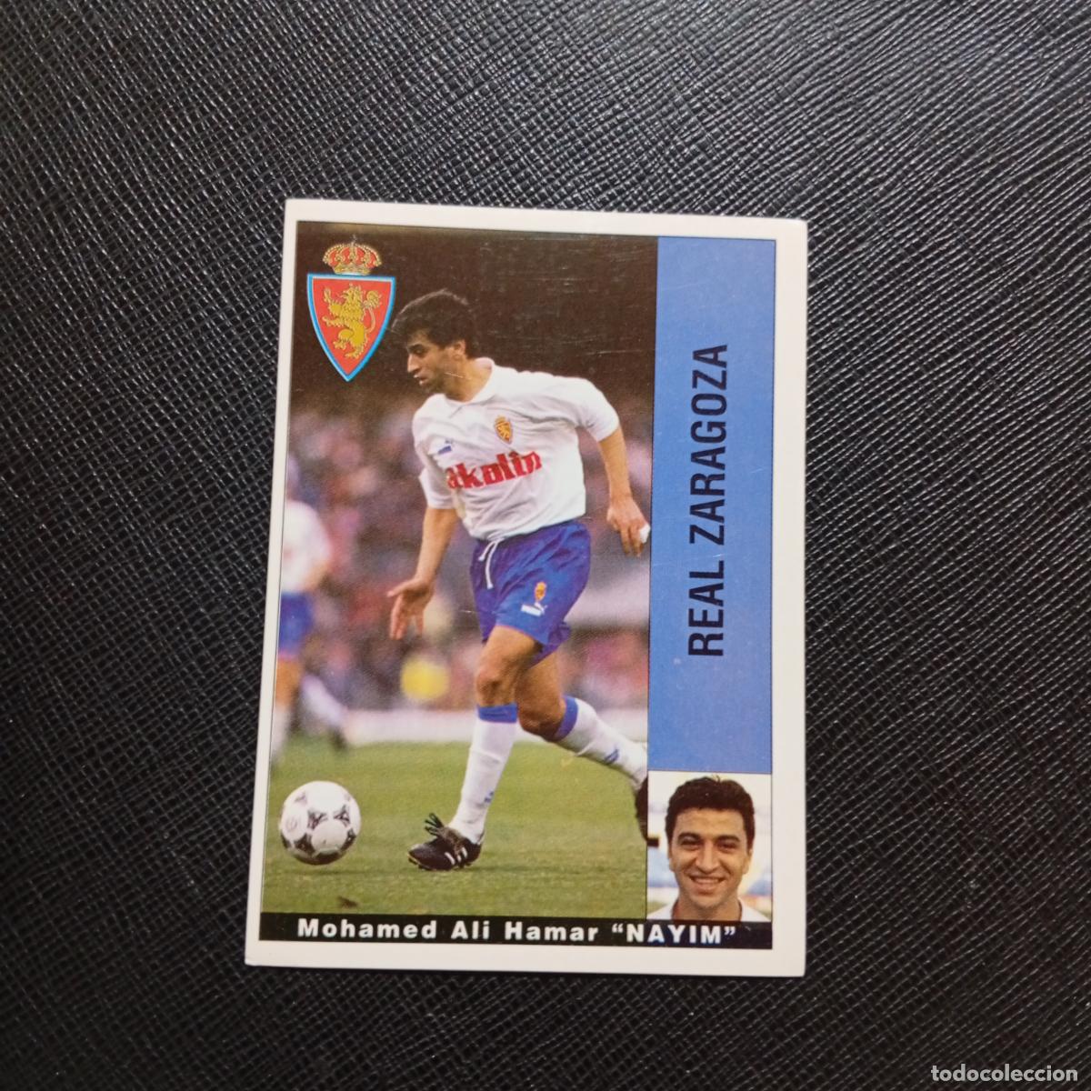 Cromos de f&uacute;tbol: NAYIM ZARAGOZA PANINI 95 96 CROMO FUTBOL LIGA 1995 1996 - SIN PEGAR - A203 PG217