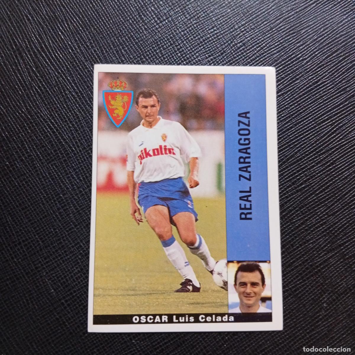 Cromos de f&uacute;tbol: OSCAR ZARAGOZA PANINI 95 96 CROMO FUTBOL LIGA 1995 1996 - SIN PEGAR - A203 PG228