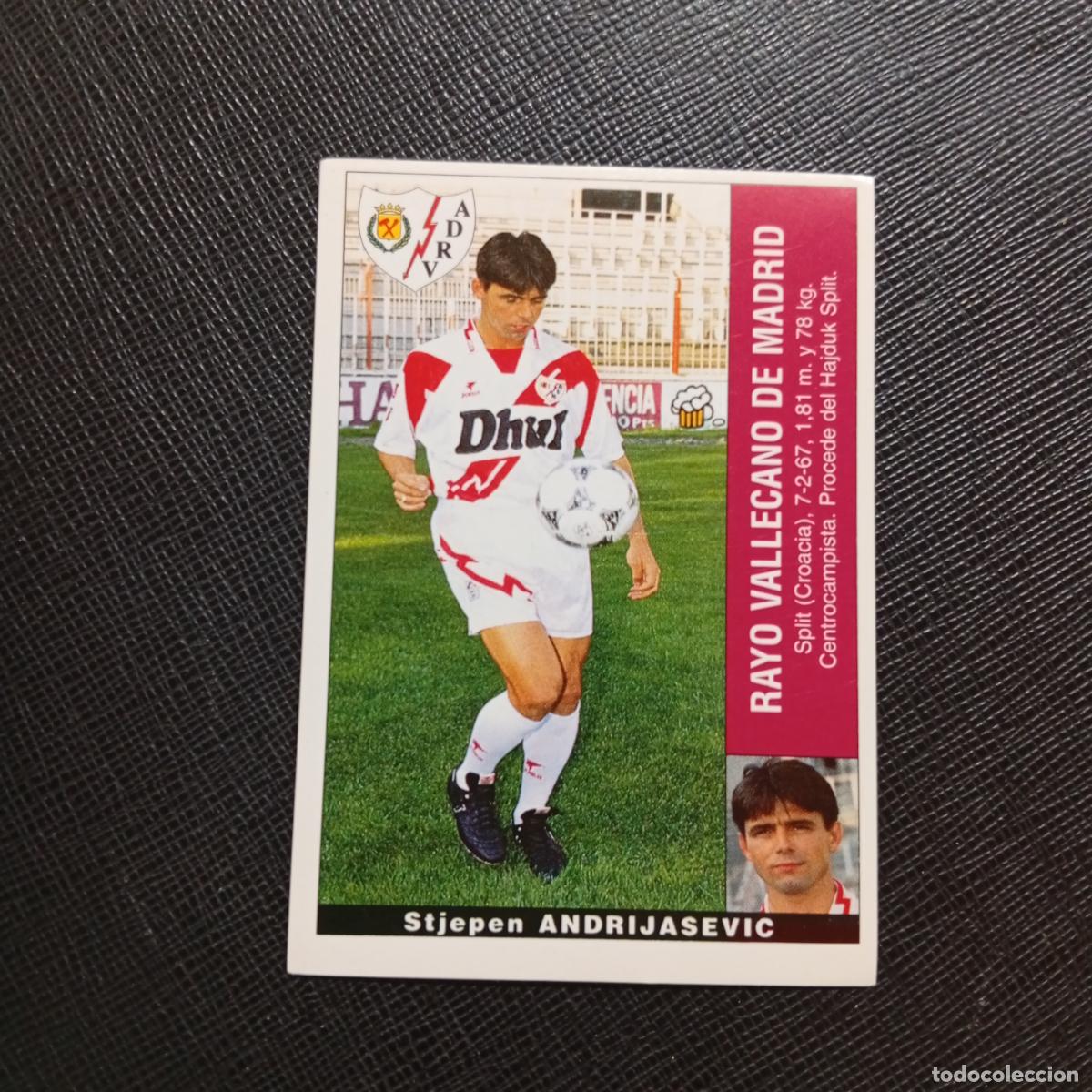 Fu&szlig;ball-Sticker: ANDRIJASEVIC RAYO VALLECANO PANINI 95 96 CROMO FUTBOL LIGA 1995 1996 - SIN PEGAR - A203 PG253 B