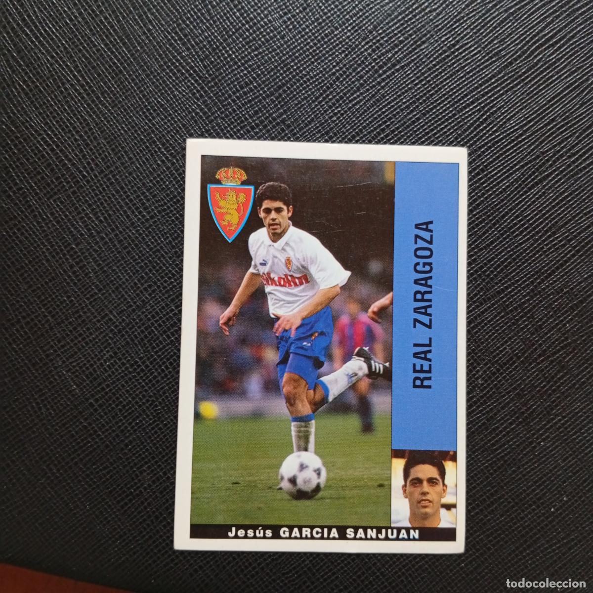 Fu&szlig;ball-Sticker: GARCIA SANJUAN ZARAGOZA PANINI 95 96 CROMO FUTBOL LIGA 1995 1996 - SIN PEGAR - A203 PG253