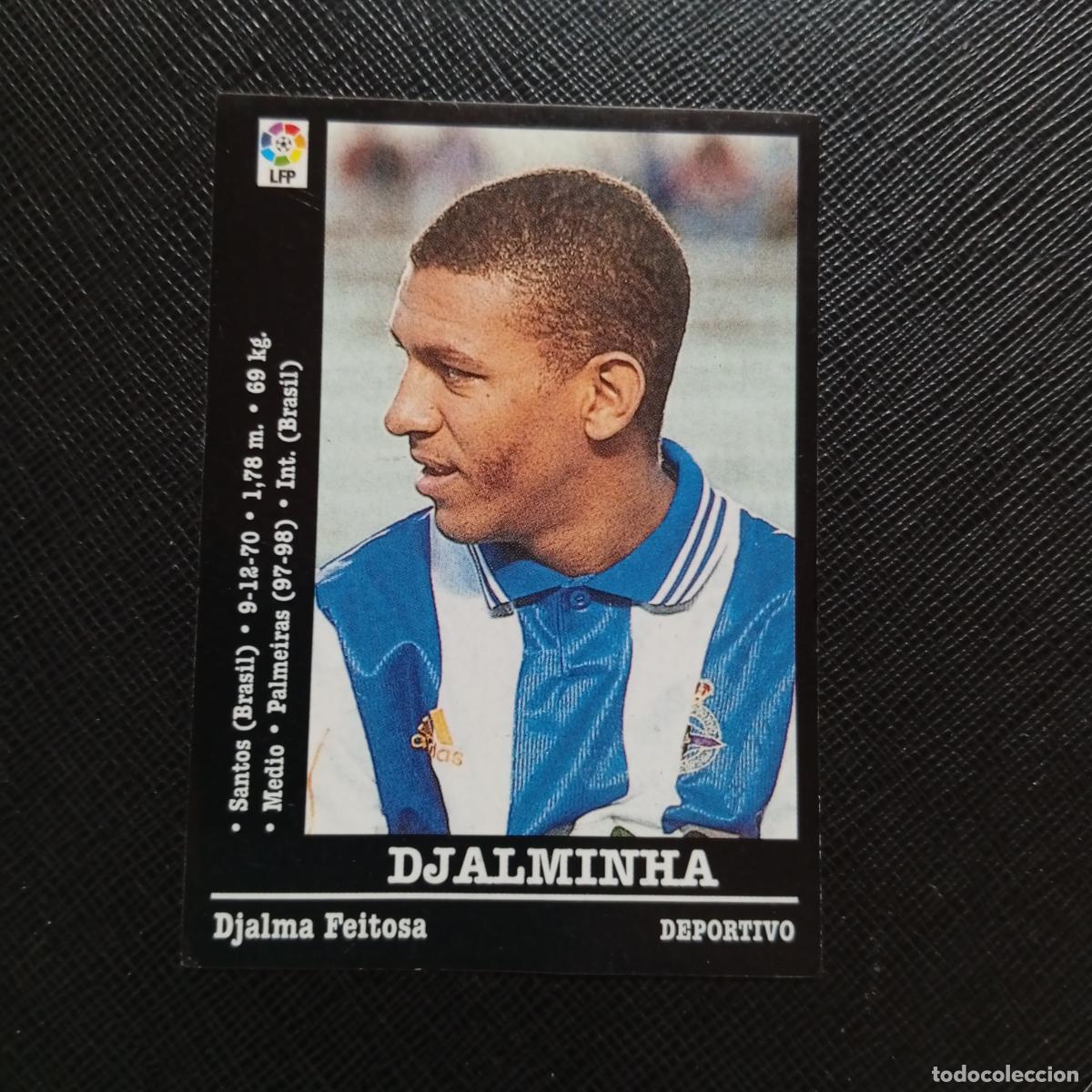 Figurine di Calcio: 12 DJALMINHA DEPORTIVO PANINI 00 01 CROMO FUTBOL LIGA 2000 2001 - SIN PEGAR - A203 PG262