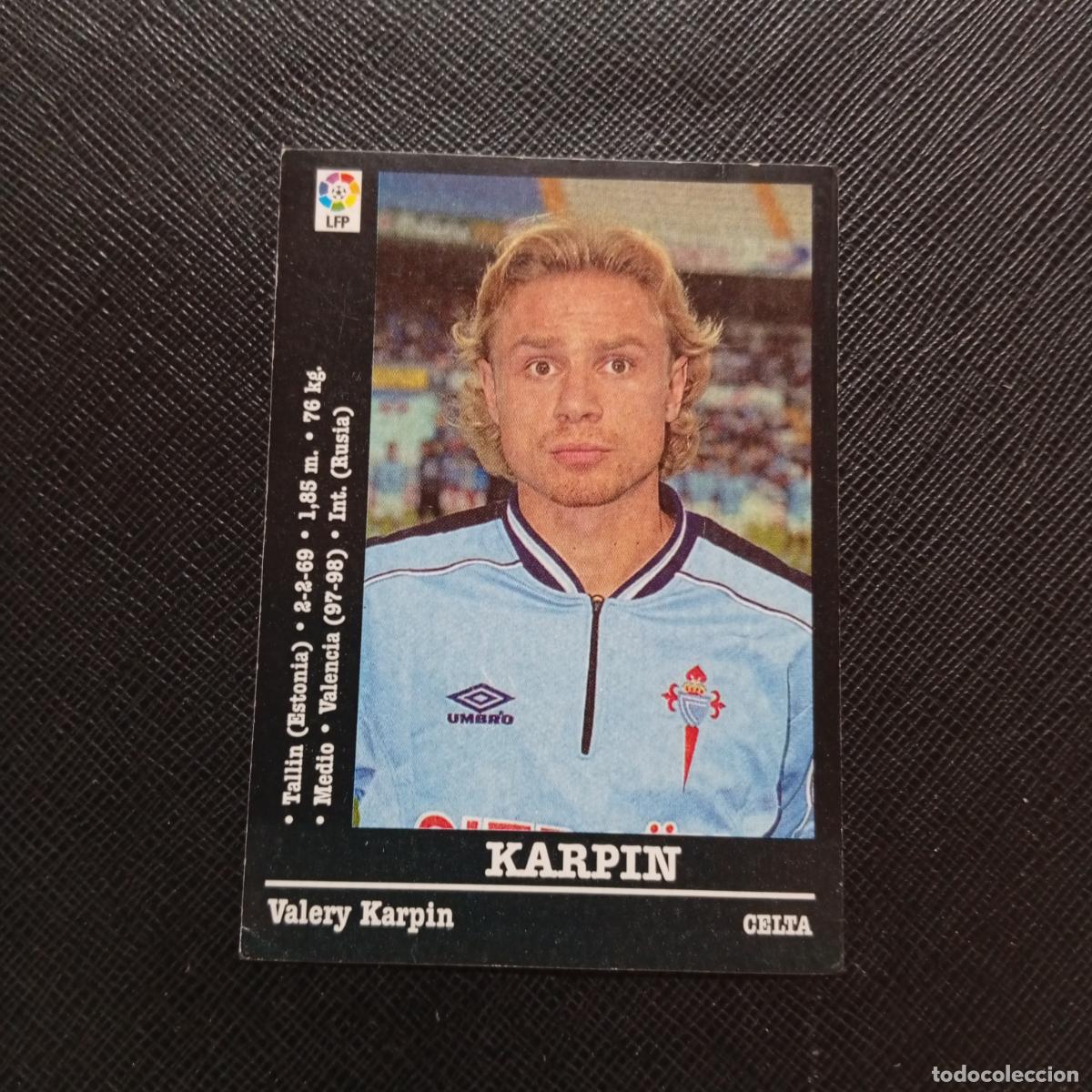 Figurine di Calcio: 112 KARPIN CELTA PANINI 00 01 CROMO FUTBOL LIGA 2000 2001 - SIN PEGAR - A203 PG262