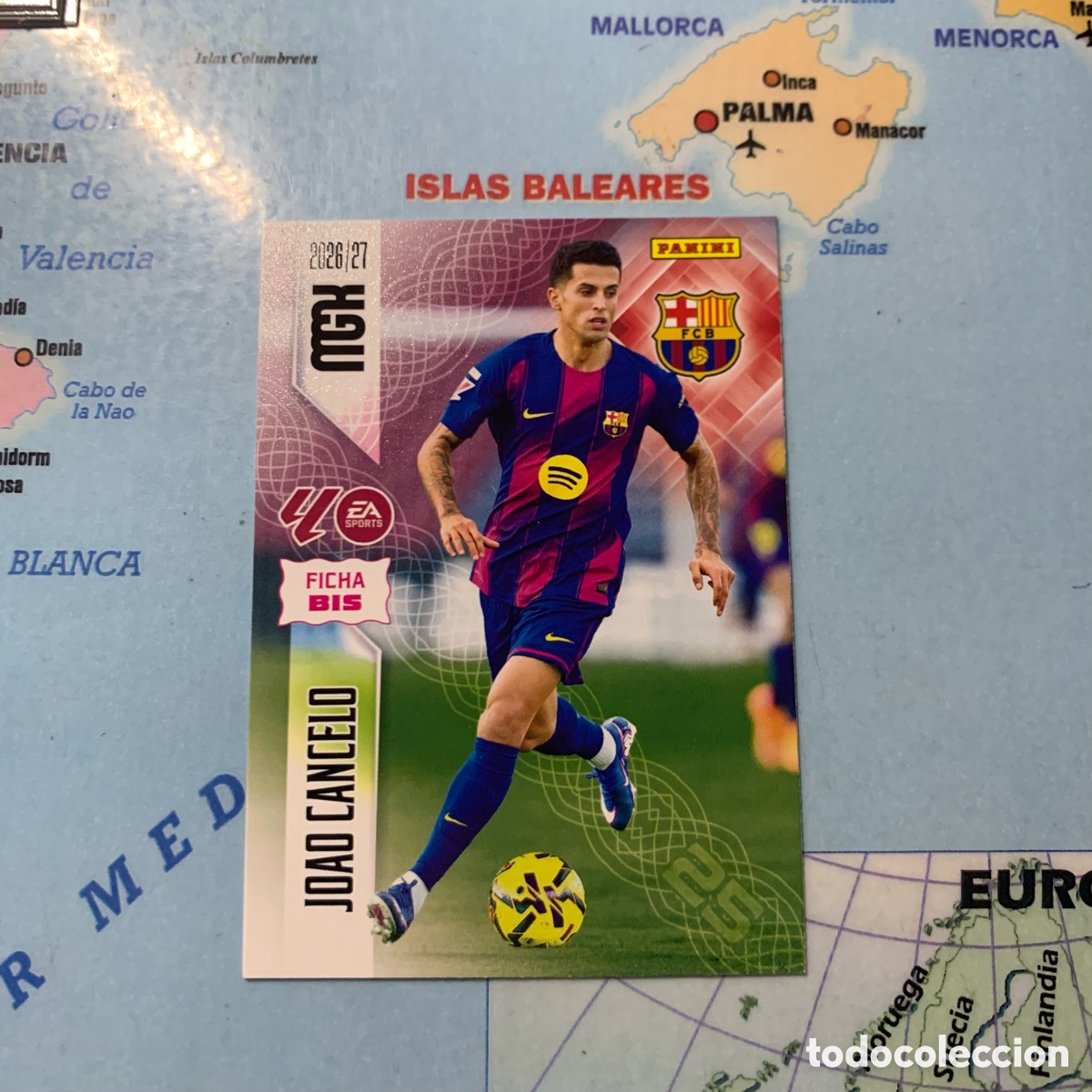 Cromos de f&uacute;tbol: Cancel&oacute; n&uacute;mero 81 Bis del Barcelona megacracks 26-27 2026-2027