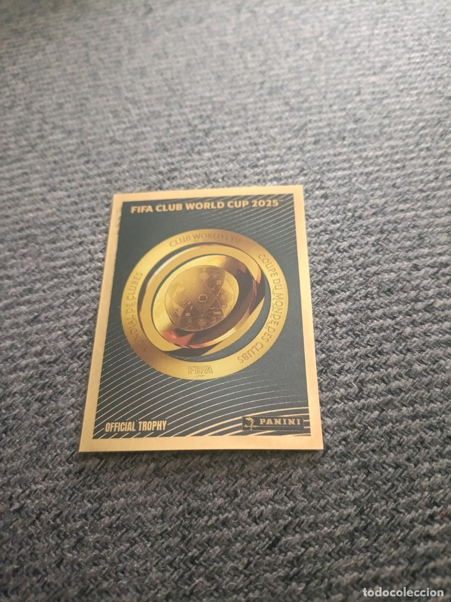 Cromos de f&uacute;tbol: Club world cup 25 trofeo n&uacute;mero 3