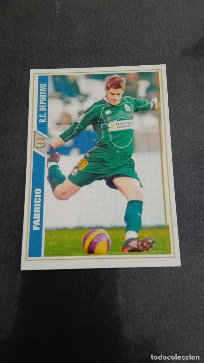 Cromos de f&uacute;tbol: Mundicromo 07 08 2007 2008 Fichas Liga Fabricio +1184 Deportivo de la Coru&ntilde;a