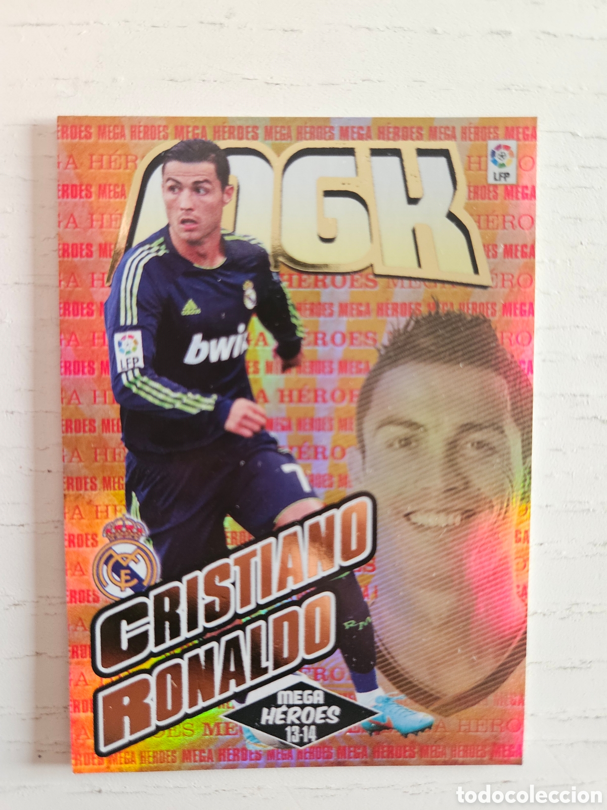 Cartes &agrave; collectionner de Football: CROMO CARD MEGACRACKS 2013 2014 13 14 PANINI 405 CRISTIANO RONALDO REAL MADRID MEGA CRACK HEROES