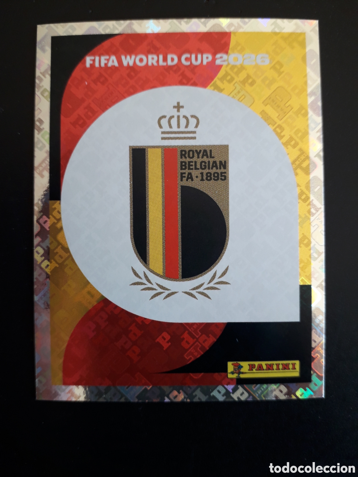 Football Stickers: ESCUDO B&Eacute;LGICA BEL 1 MUNDIAL F&Uacute;TBOL 2026 FIFA WORLD CUP PANINI SIN PEGAR PEDIDO M&Iacute;NIMO 3&euro;