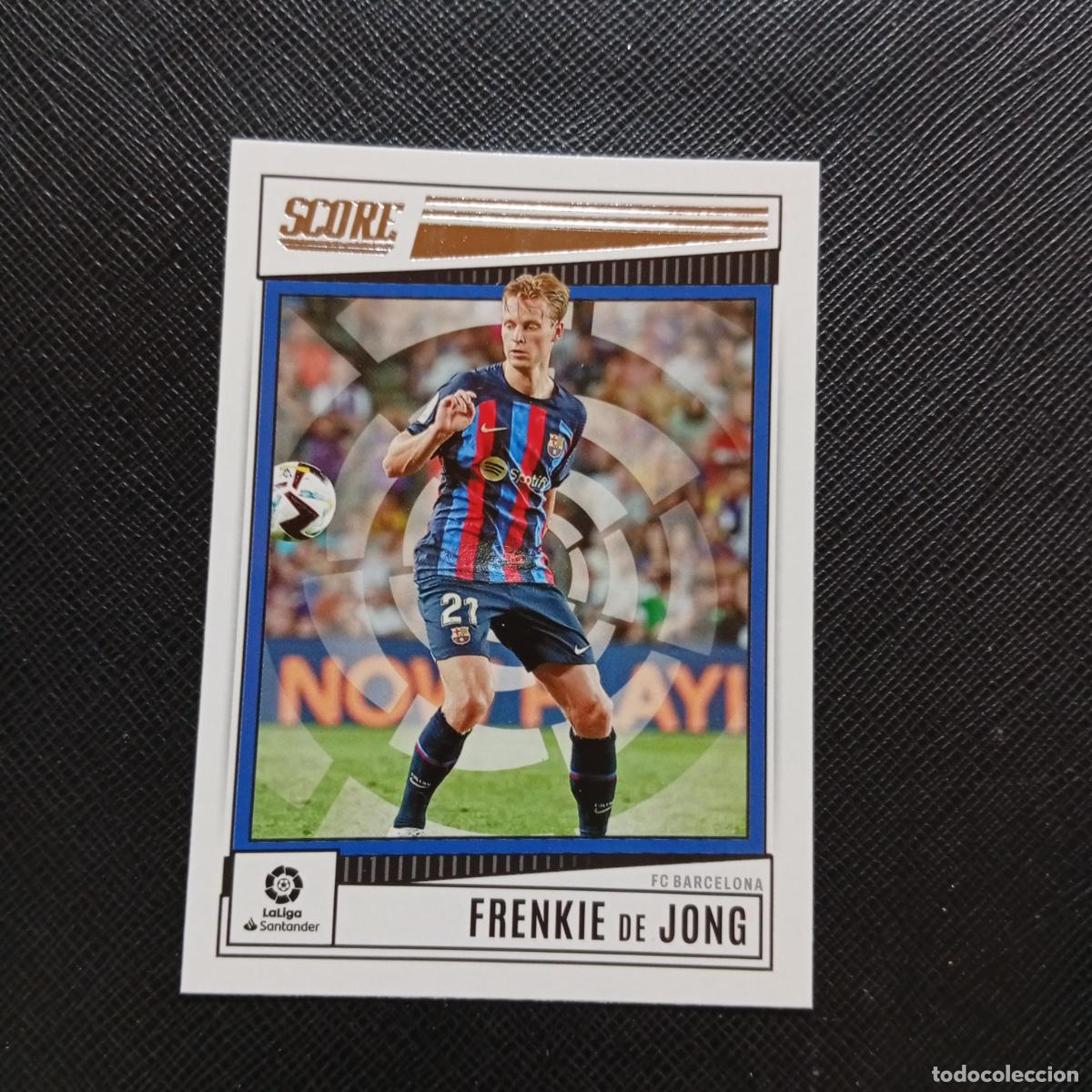 Football Stickers: 64 FRANKIE DE JONG BARCELONA PANINI SCORE LA LIGA 2022 2023 CROMO FUTBOL 22 22 - A203 PG262