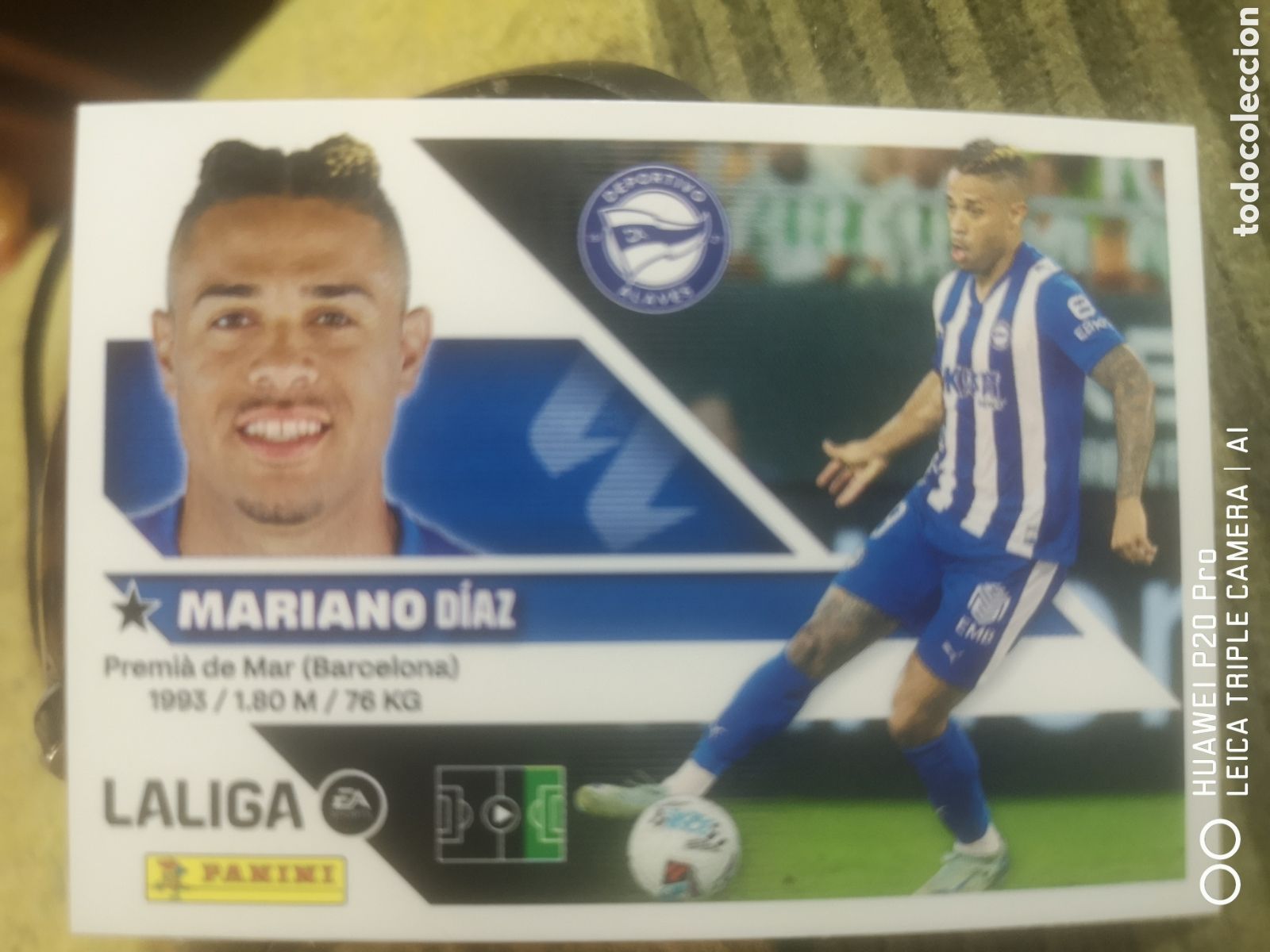 Football Stickers: LIGA ESTE 2026 2027 2026 27 COLOCA MARIANO 20 BIS ALAVES