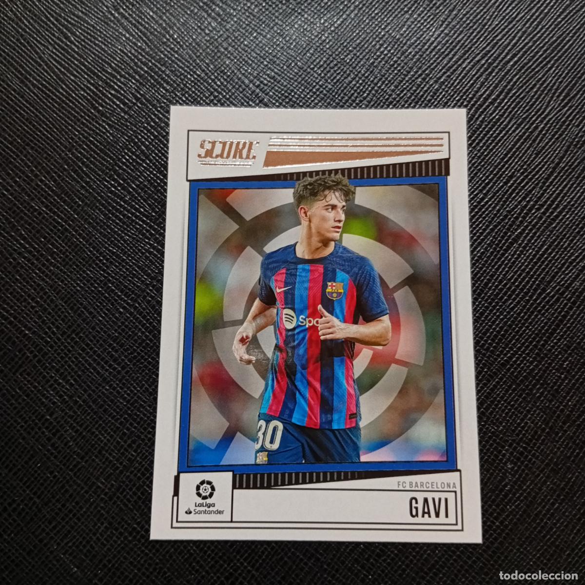 Football Stickers: 65 GAVI BARCELONA PANINI SCORE LA LIGA 2022 2023 CROMO FUTBOL 22 22 - A203 PG262