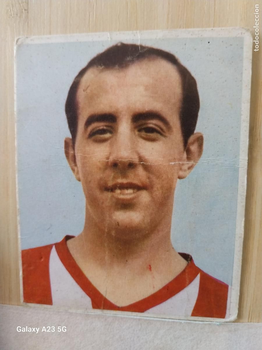 Fu&szlig;ball-Sticker: FLORES GRANADA CAMPEONES BRUGUERA LIGA 1968 68 69 CROMO 128 SIN PEGAR NUNCA ORIGINAL