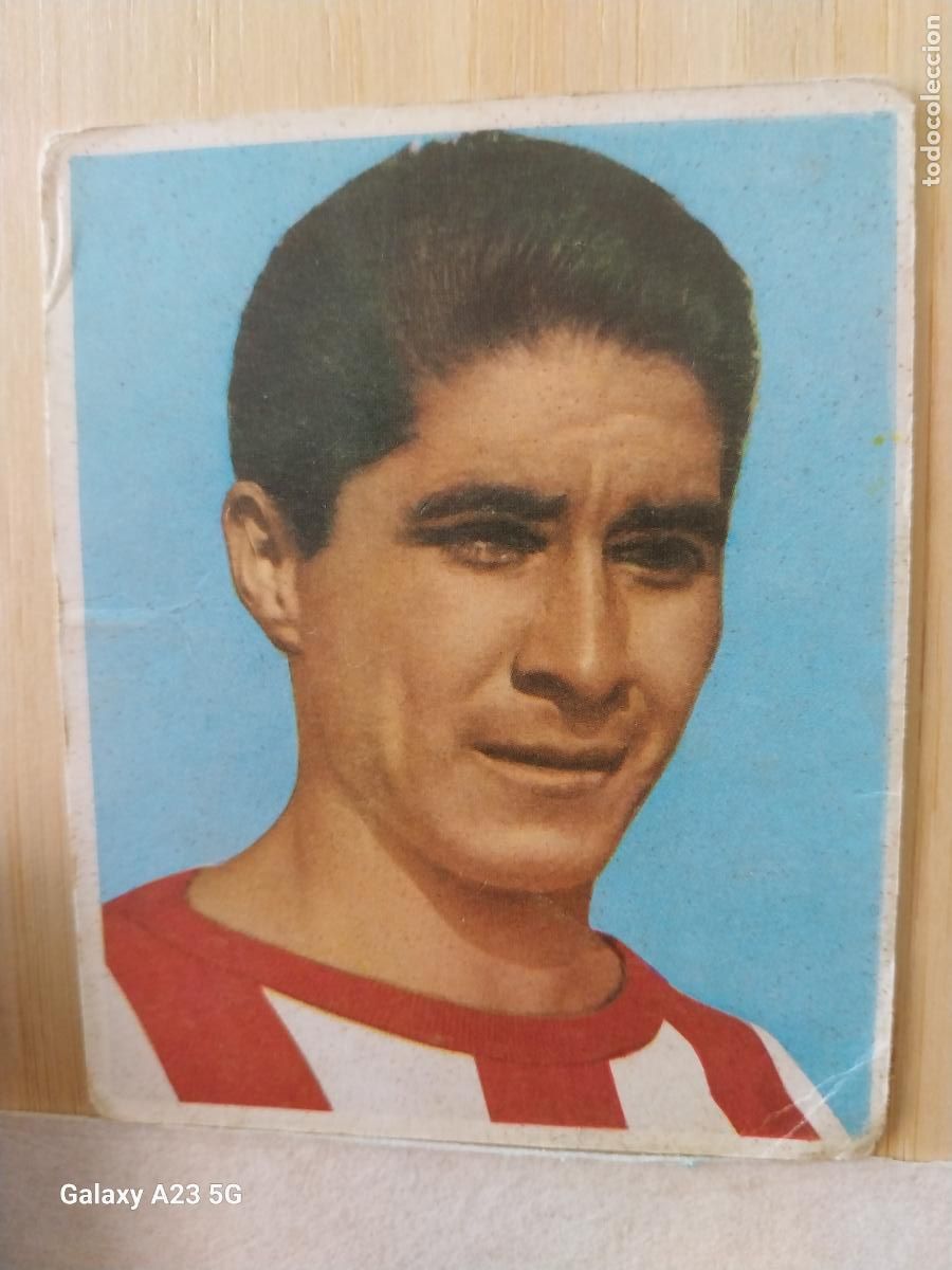 Fu&szlig;ball-Sticker: AGUERO GRANADA CAMPEONES BRUGUERA LIGA 1968 68 69 CROMO 124 SIN PEGAR NUNCA ORIGINAL