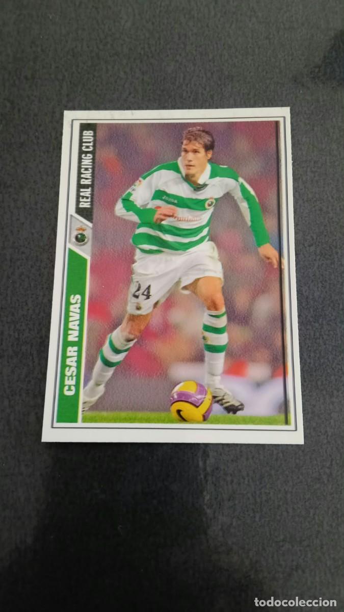 Cromos de f&uacute;tbol: Mundicromo 07 08 2007 2008 Fichas Liga Cesar Navas +1180 Racing de Santander