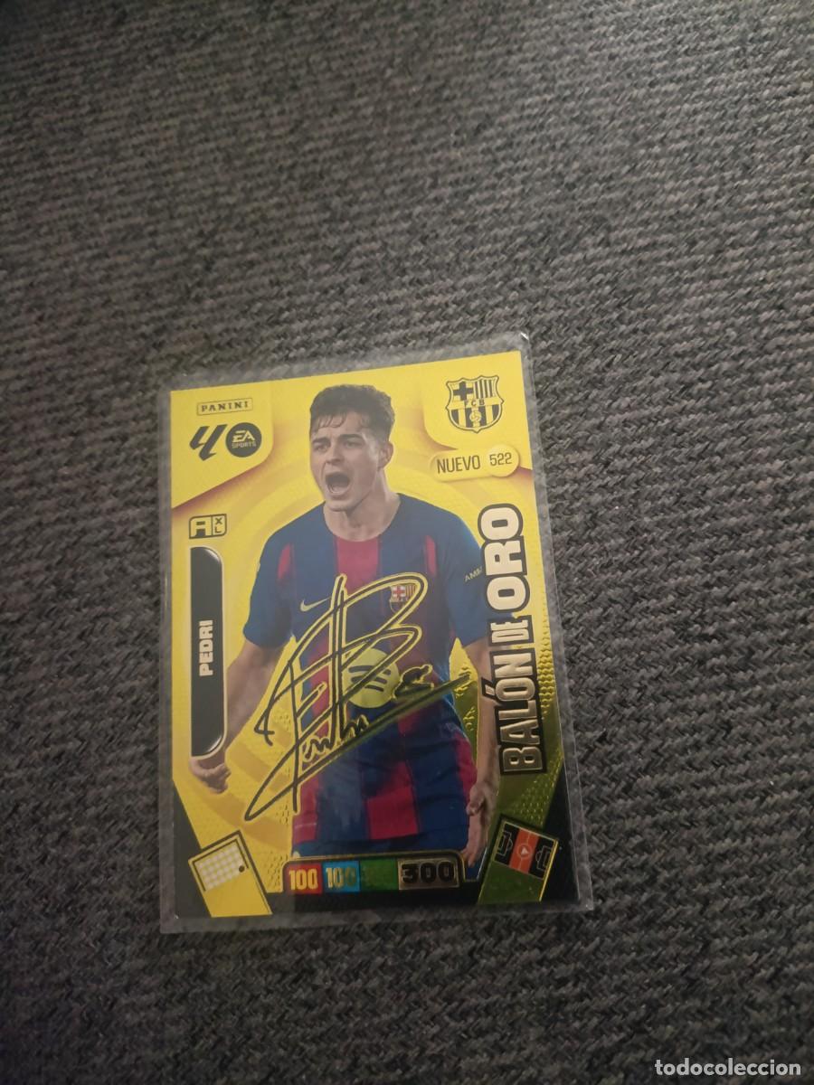 Cromos de f&uacute;tbol: Pedri Barcelona Bal&oacute;n de oro 25/26 Adrenalyn XL