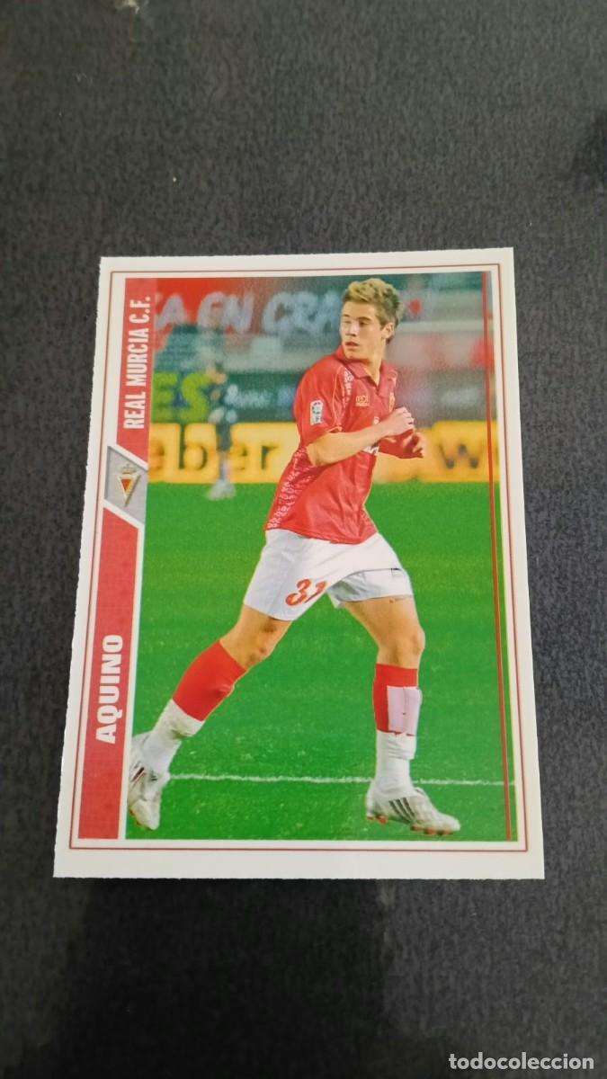 Cromos de f&uacute;tbol: Mundicromo 07 08 2007 2008 Fichas Liga Aquino +1206 Murcia