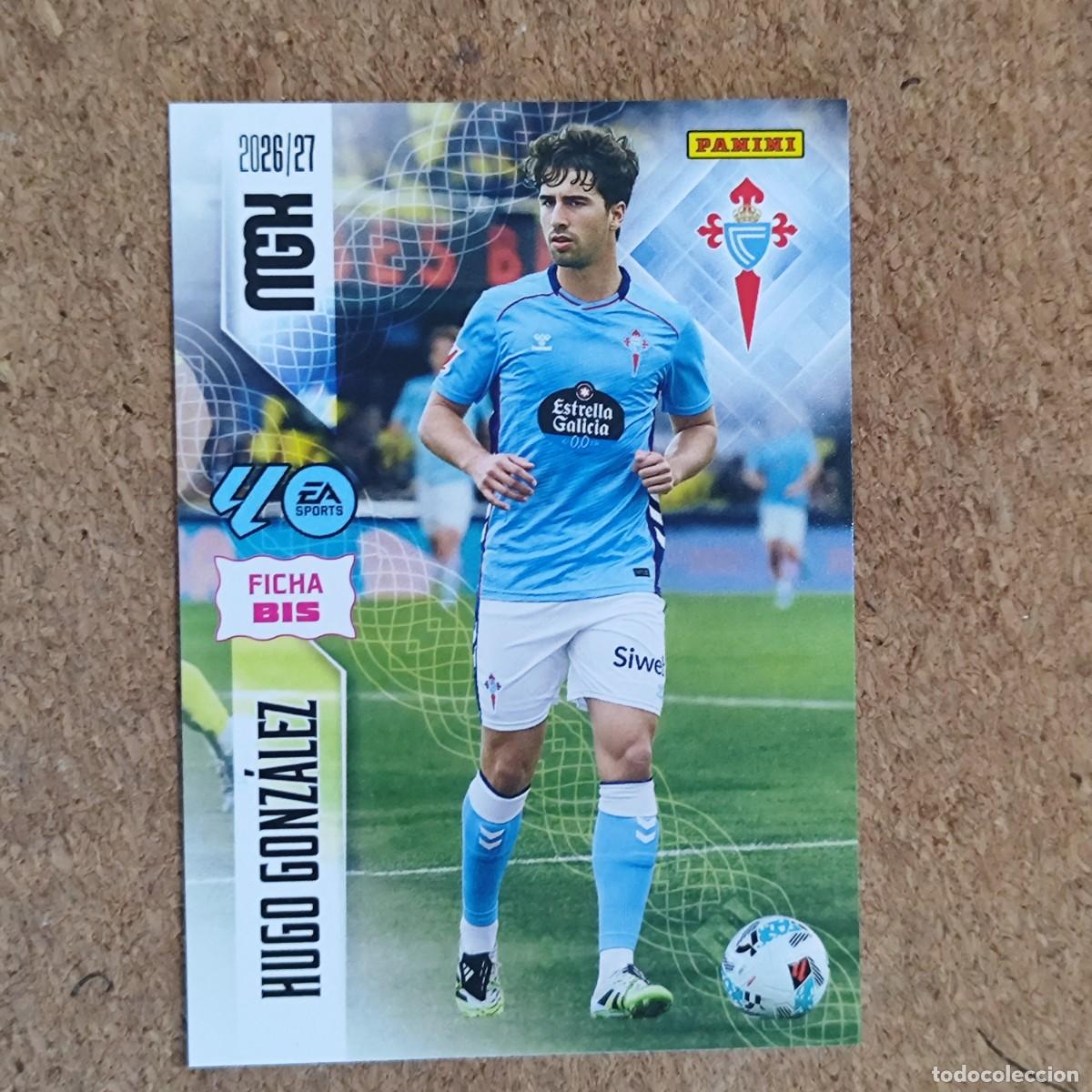 Cromos de f&uacute;tbol: MEGACRACKS 2&ordf; EDICION 26/27 CARD FICHA BIS HUGO GONZALEZ CELTA # 123BIS PANINI