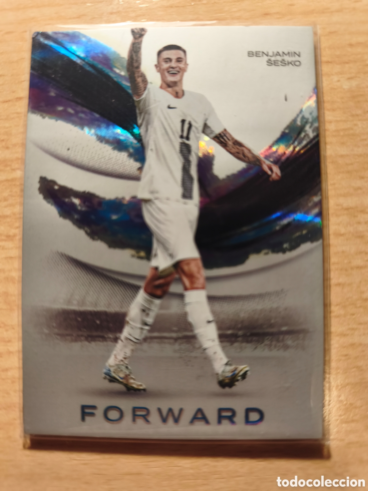 Cromos de f&uacute;tbol: BENJAMIN SESKO /27 NUMERADA FUTERA ESLOVENIA