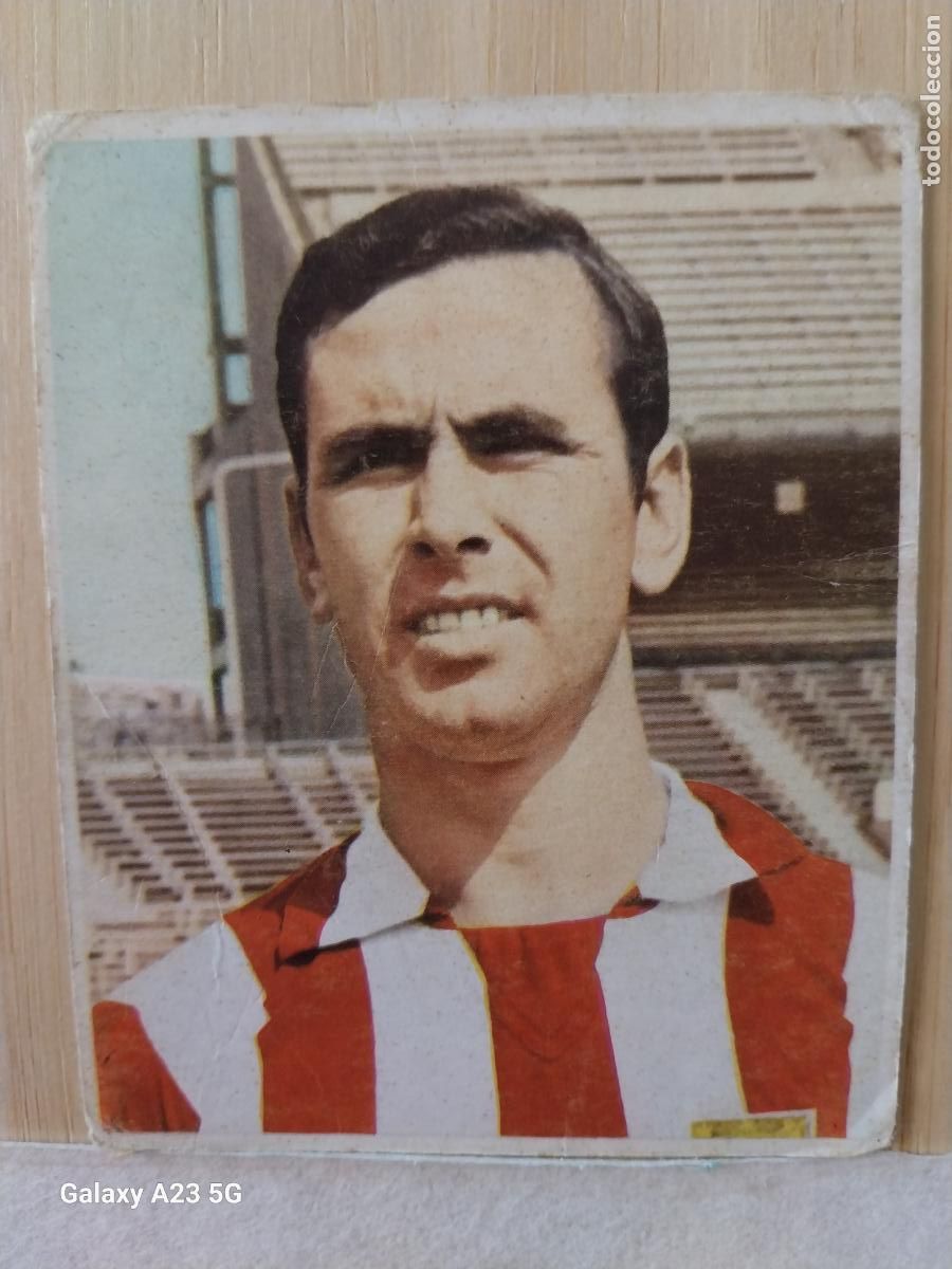 Cromos de f&uacute;tbol: ALFONSO ATLETICO AT MADRID CAMPEONES BRUGUERA LIGA 1968 68 69 CROMO 147 SIN PEGAR NUNCA ORIGINAL