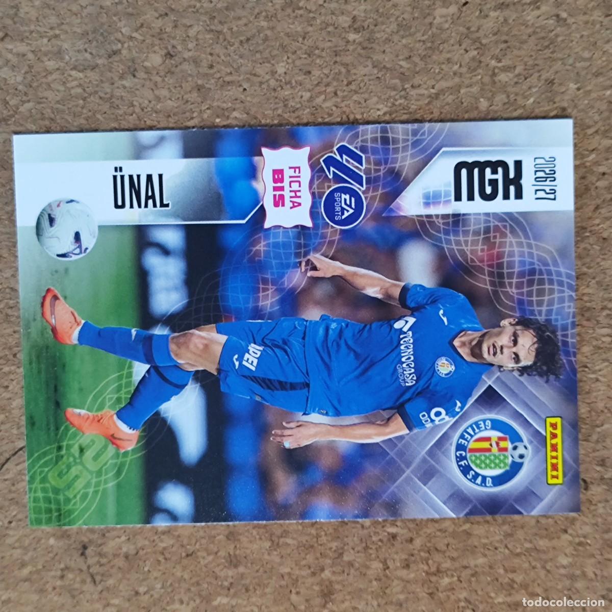 Cromos de f&uacute;tbol: MEGACRACKS 2&ordf; EDICION 26/27 CARD FICHA BIS UNAL GETAFE # 196BIS PANINI