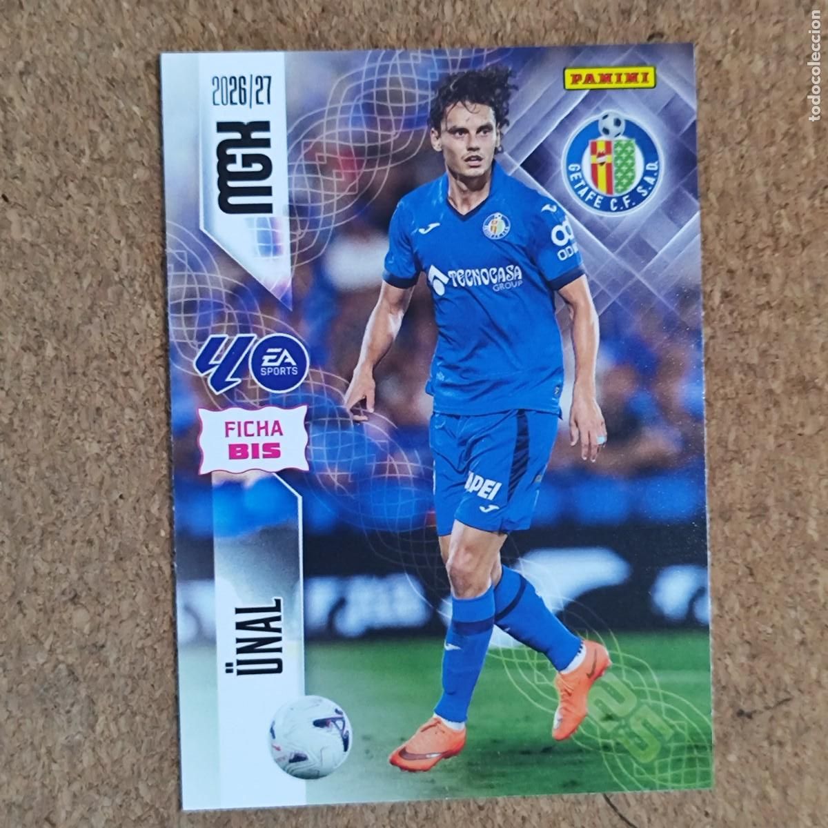 Cromos de Futebol: MEGACRACKS 2&ordf; EDICION 26/27 CARD FICHA BIS UNAL GETAFE # 196BIS PANINI