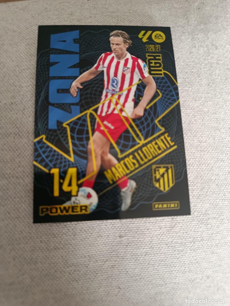 Football Stickers: Megacracks 26/27. 401P- Marcos Llorente. Atl&eacute;tico de Madrid. Zona VIP power.