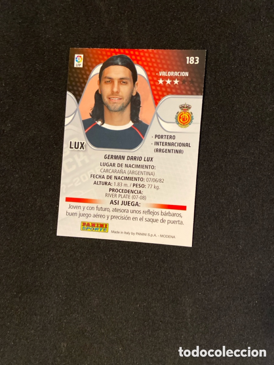 Cromos de f&uacute;tbol: LUX 183 (MALLORCA) MEGA - Foto 2
