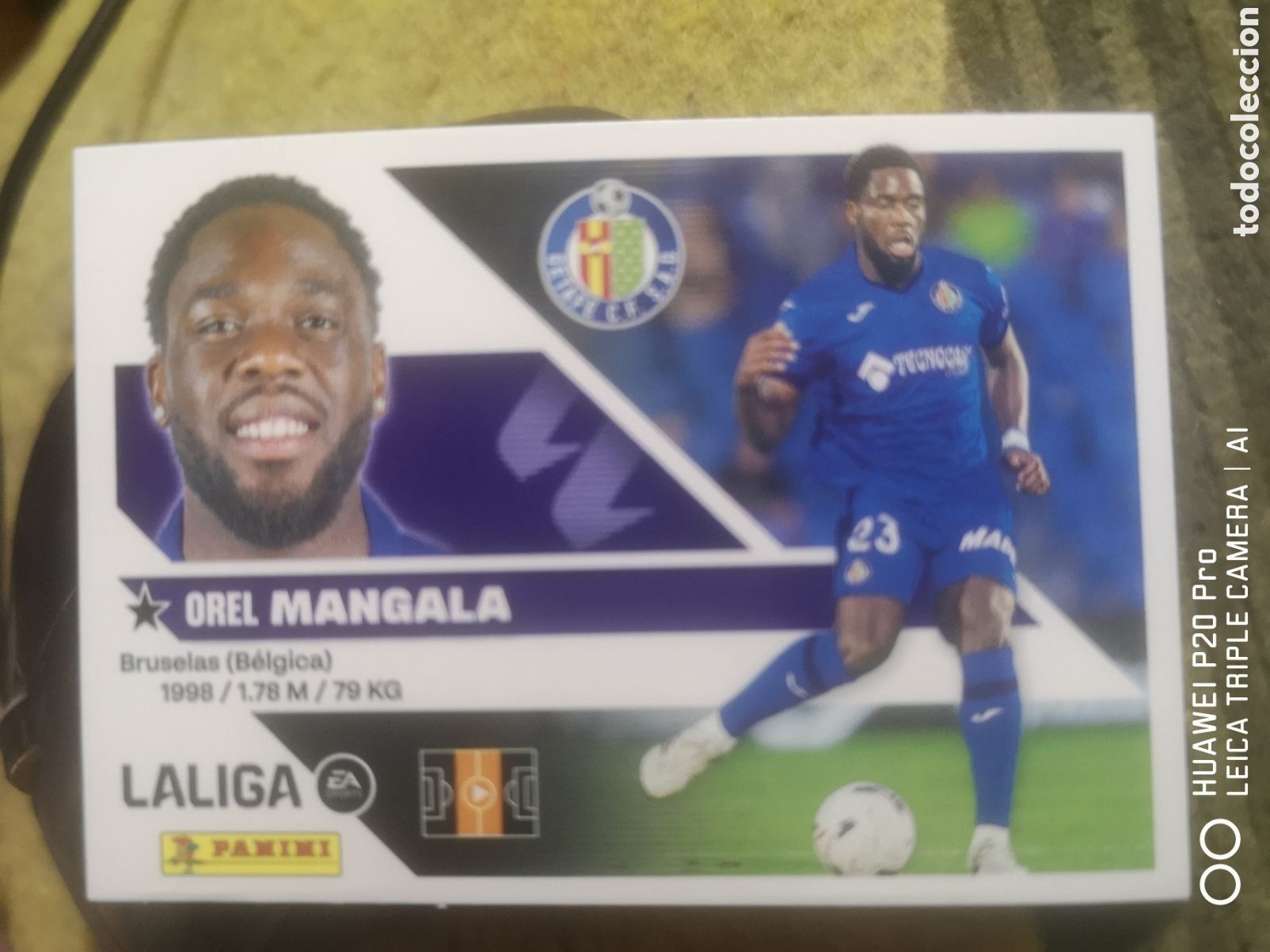 Cromos de f&uacute;tbol: LIGA ESTE 2026 2027 2026 27 MANGALA 15 GETAFE -
