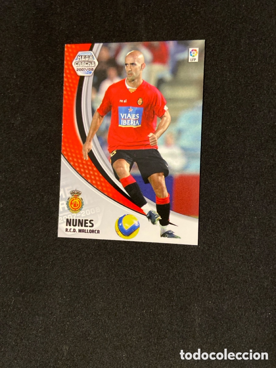 Cromos de f&uacute;tbol: NUNES 186 (MALLORCA) PANINI - Foto 1