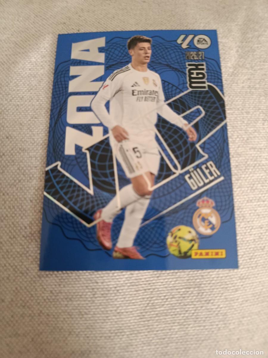 Cromos de f&uacute;tbol: Megacracks 26/27. 396- G&uuml;ler. Real Madrid. Zona VIP.