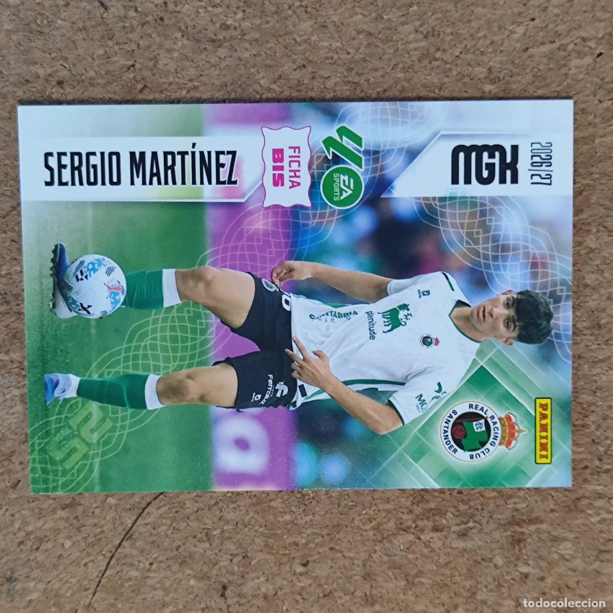 Cromos de f&uacute;tbol: MEGACRACKS 2&ordf; EDICION 26/27 CARD FICHA BIS SERGIO MARTINEZ RACING # 283BIS PANINI