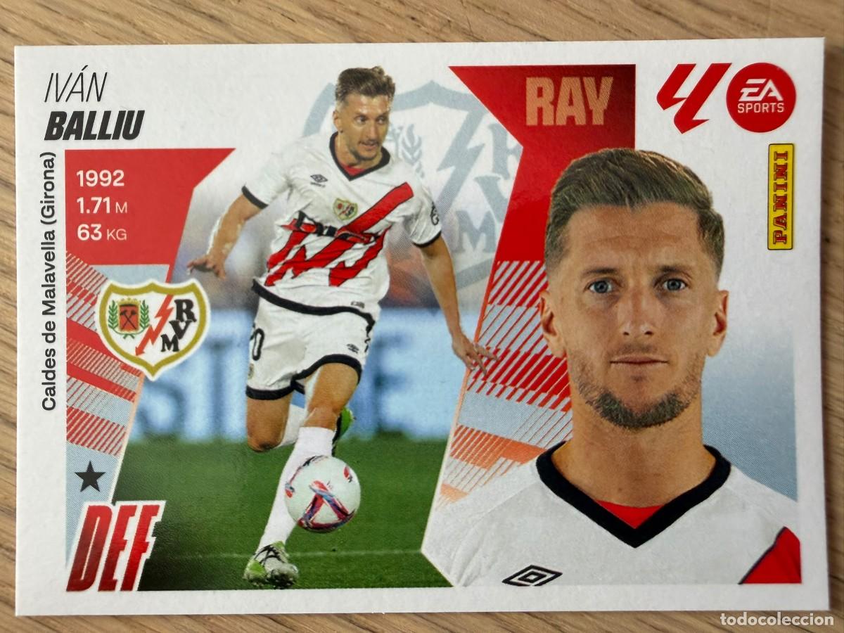 Cromos de f&uacute;tbol: 5 BALLIU RAYO VALLECANO 25 26 2025 2026 LIGA EA SPORTS COLECCIONES ESTE SIN PEGAR STICKER