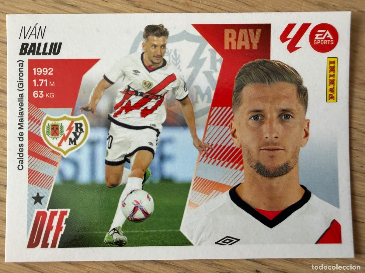 Cromos de f&uacute;tbol: 5 BALLIU RAYO VALLECANO 25 26 2025 2026 LIGA EA SPORTS COLECCIONES ESTE SIN PEGAR STICKER