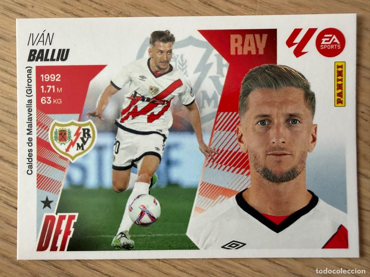 Cromos de f&uacute;tbol: 5 BALLIU RAYO VALLECANO 25 26 2025 2026 LIGA EA SPORTS COLECCIONES ESTE SIN PEGAR STICKER